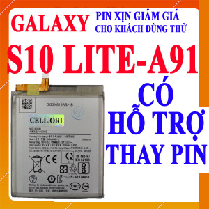 Pin Webphukien cho Samsung Galaxy S10 Lite Việt Nam EB-BA907ABY 4500 mAh